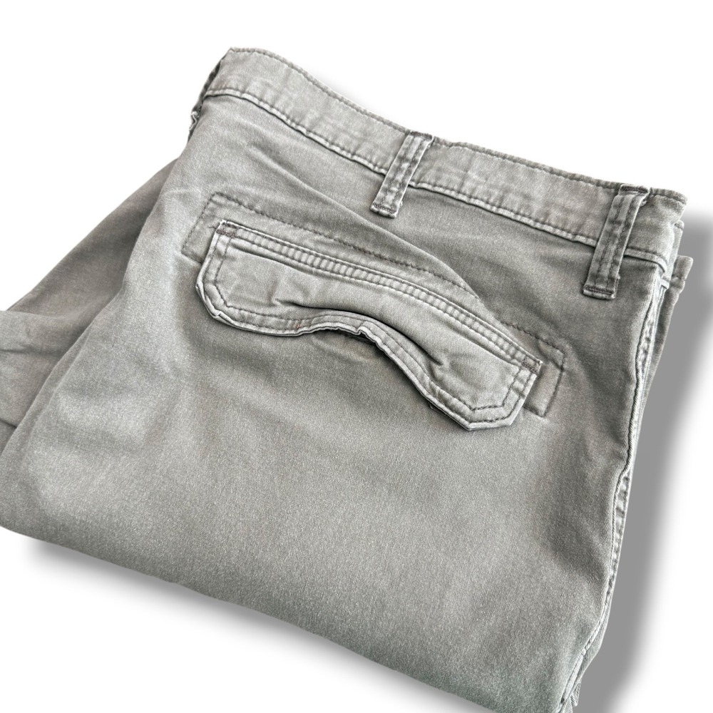 Wrangler‎ Mens Cargo Pants Regular Taper Comfort Flex Waist 42x30 Olive